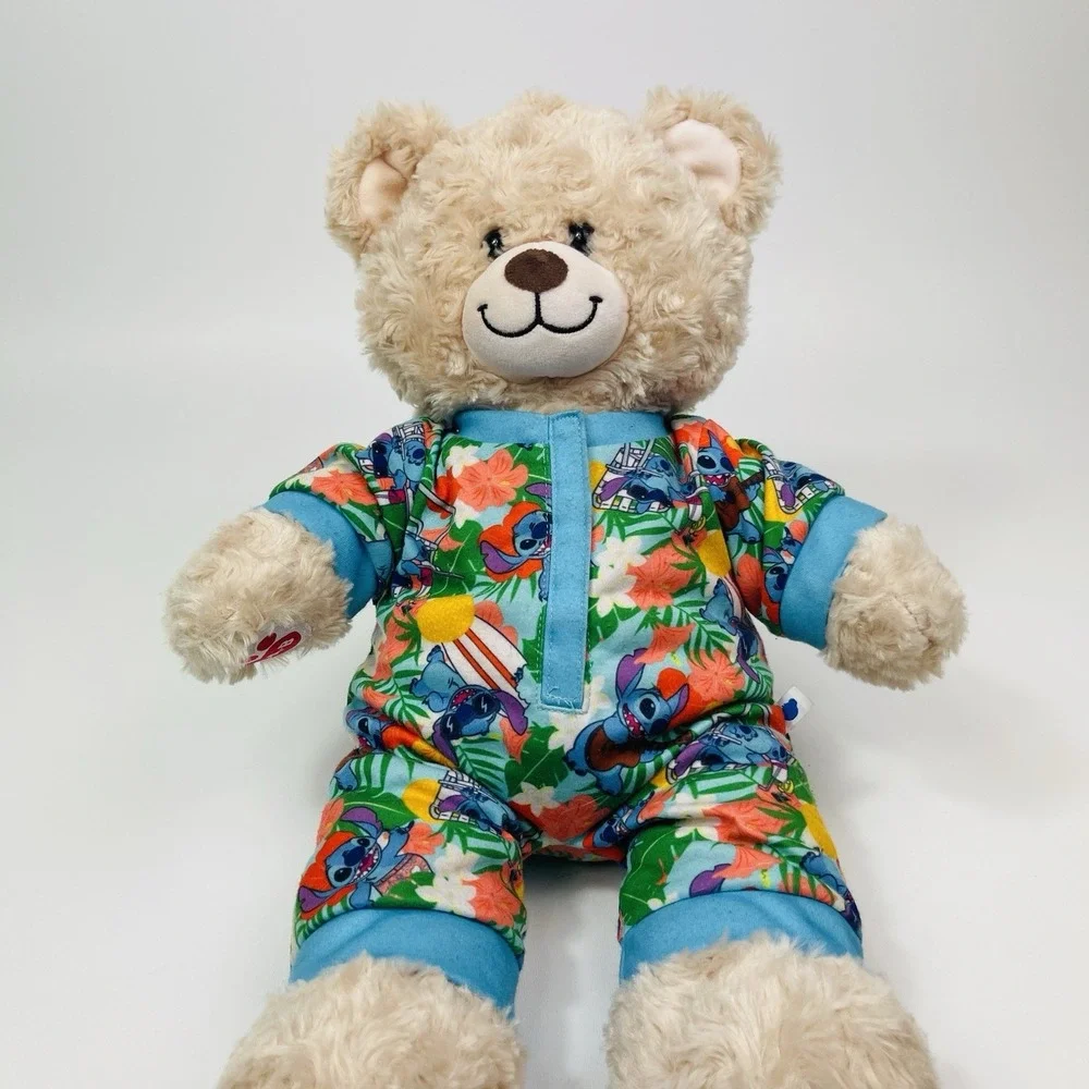 Build a Bear Happy Hugs Teddy Disney Stitch Sleeper Soft Stuffed Plush 16
